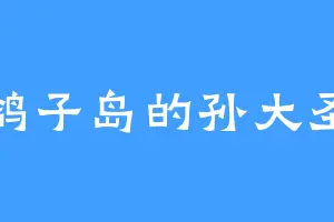 鸽子岛的孙大圣