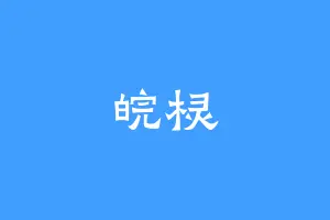 皖棂