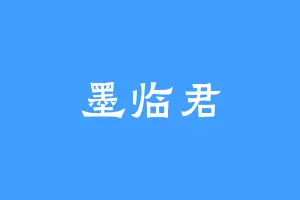 墨临君