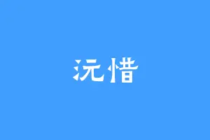 沅惜