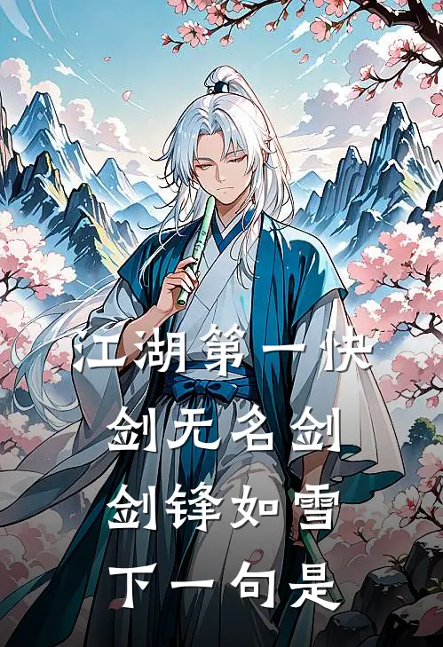 江湖第一快剑无名剑,剑锋如雪,下一句是